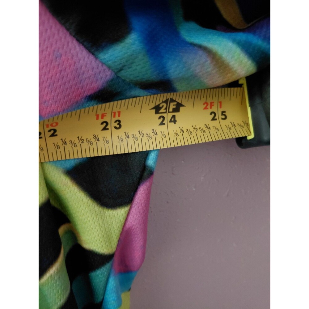 Play Loud Golf Polo Shirt Men's XL Multi Color Psychedelic Swirl Performance - Picture 7 of 9